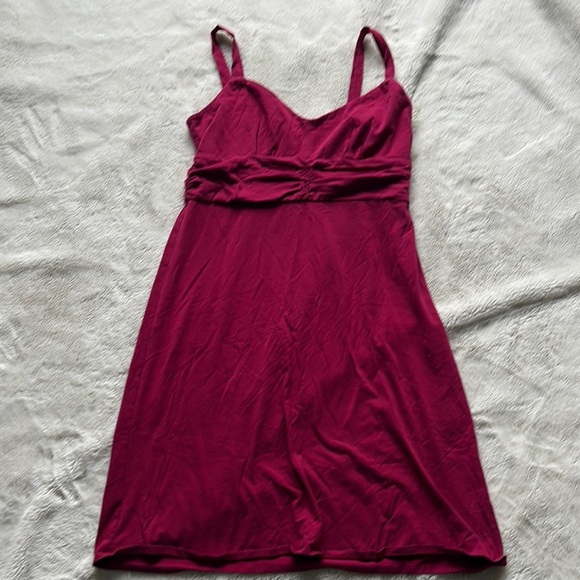 LOFT Pink Sleeveless Fit & Flare Dress | Size Small | Summer Ready - Picture 1 of 7